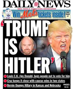 Trump er Hitler. Einmitt
